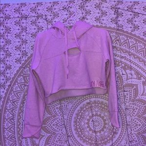 Gymshark Cutout Crop Hoodie